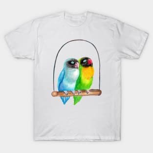 Sleepy Lovebirds T-Shirt